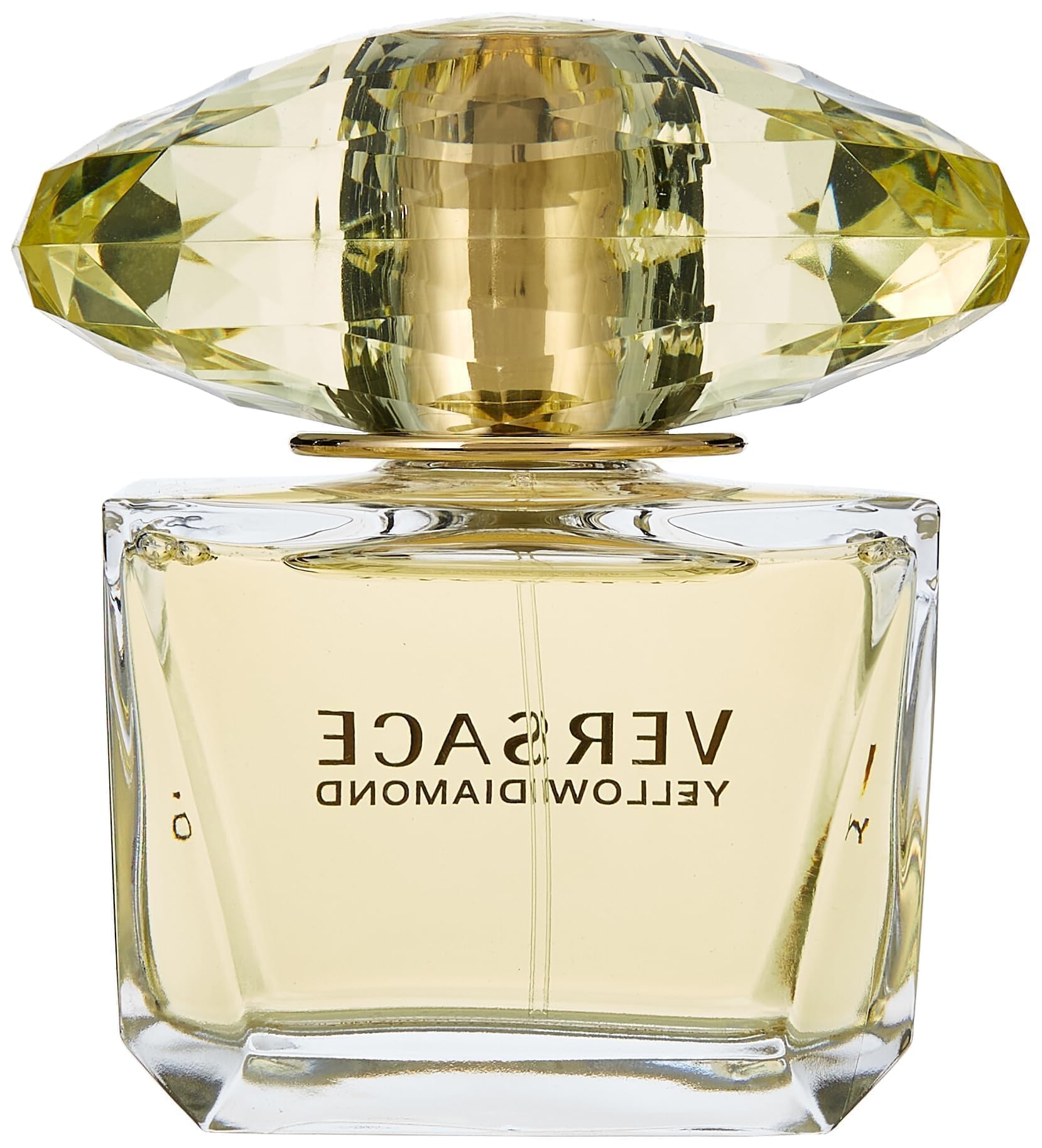 Gota de perfume Versace Yellow Diamond revela intensidad aromática