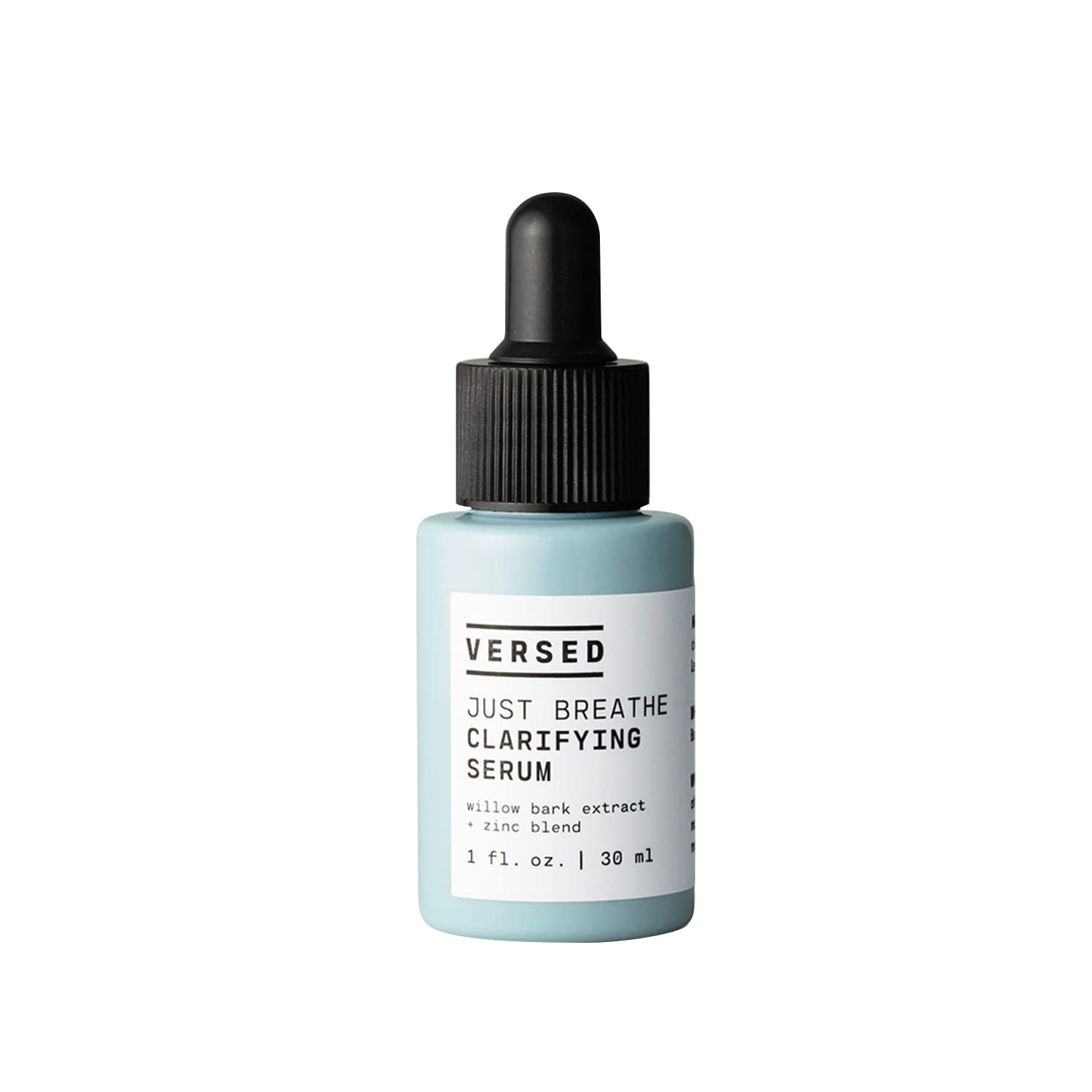 Versed Just Breathe: botella de suero clarificante para piel propensa al acné, listo para usar