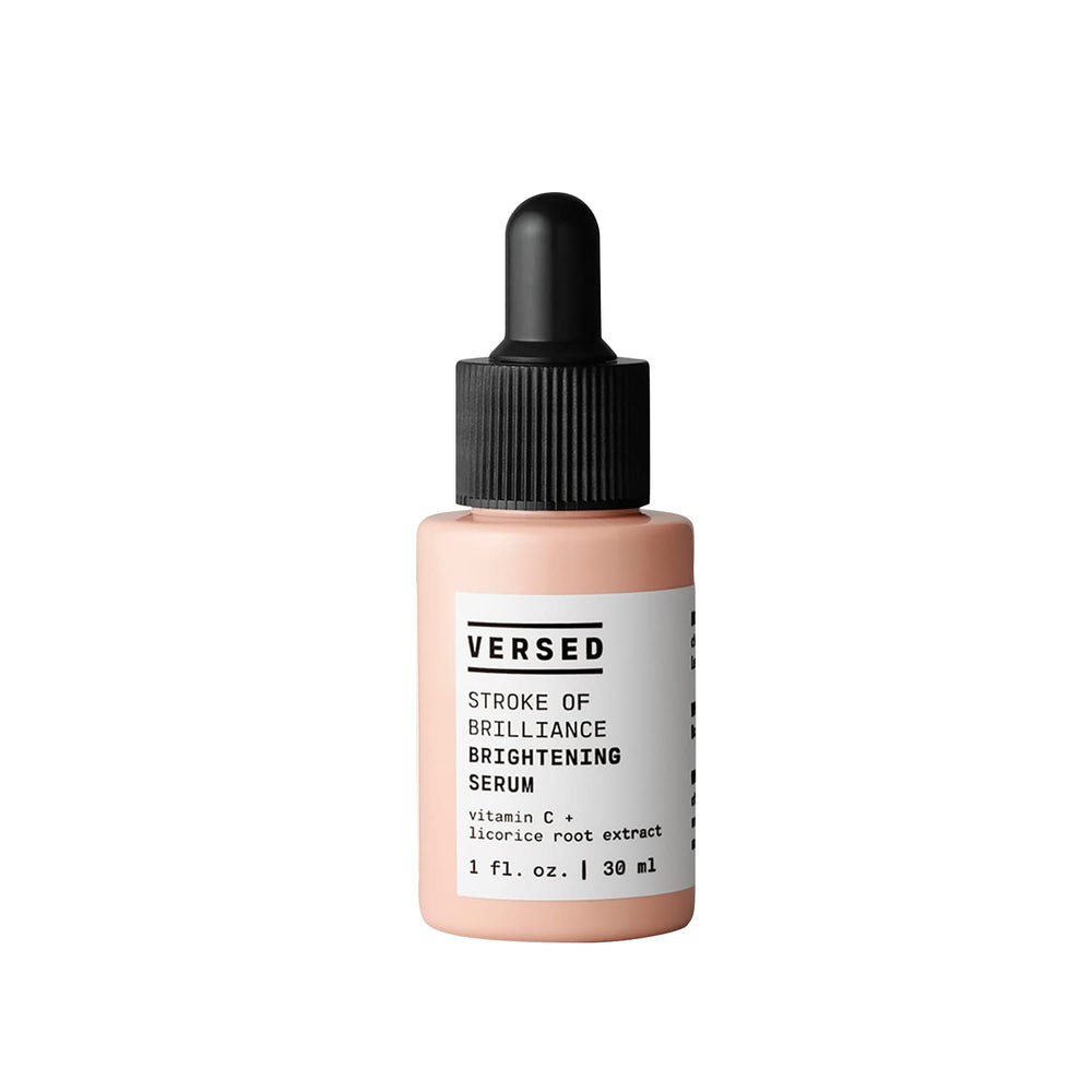 Versed Stroke of Brilliance serum bottle for even-toned, radiant skin