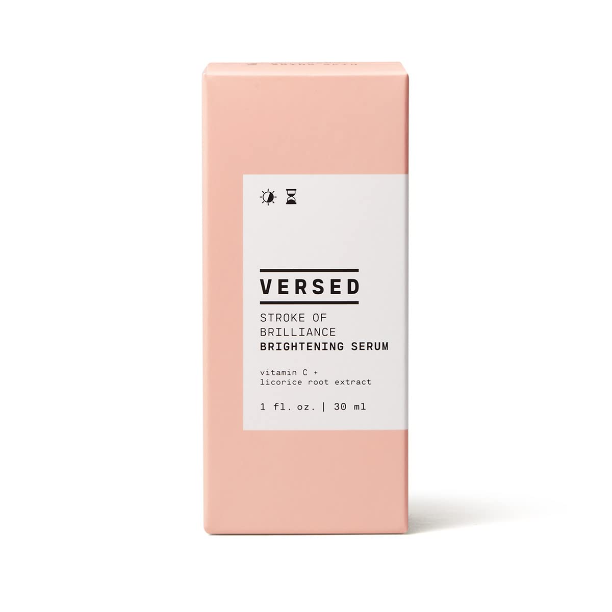 Close-up texture view of Versed serum absorbing into skin for hydration