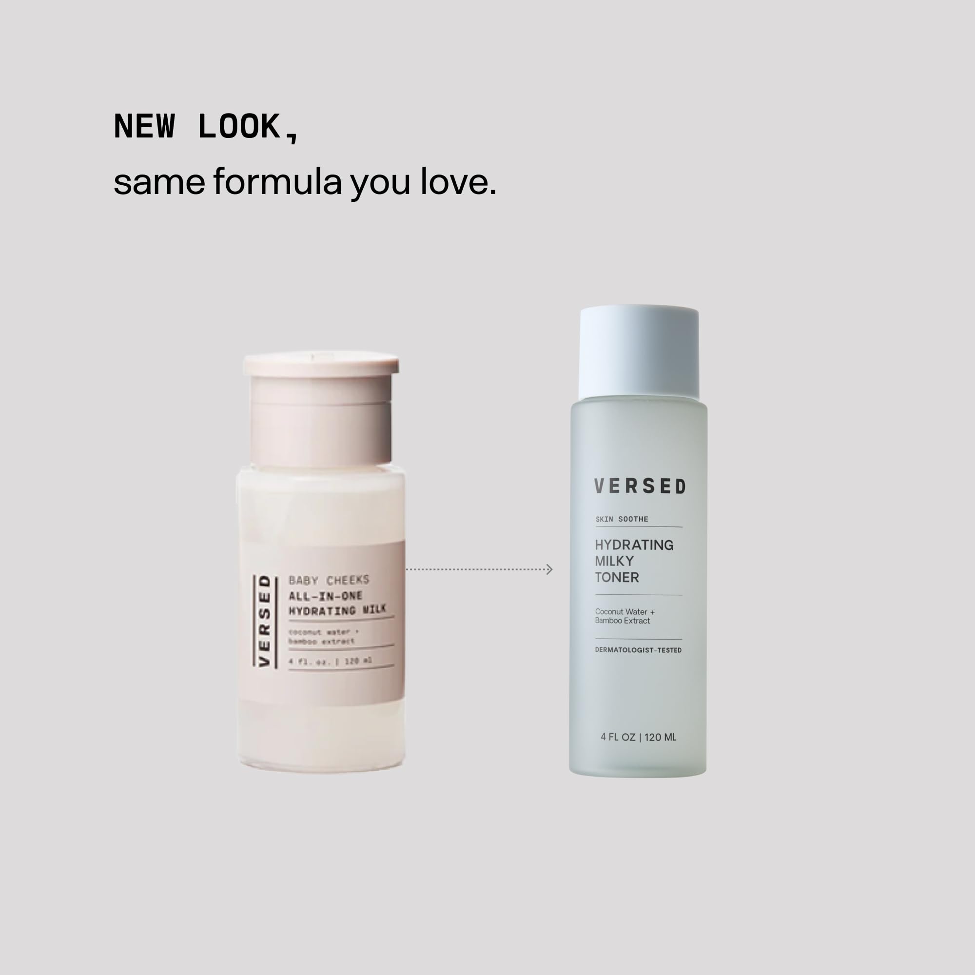 Versed Tónico Agua de Coco: hidratación ligera para el día.