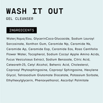 Acabado limpio tras el lavado con Versed Wash It Out Gel.