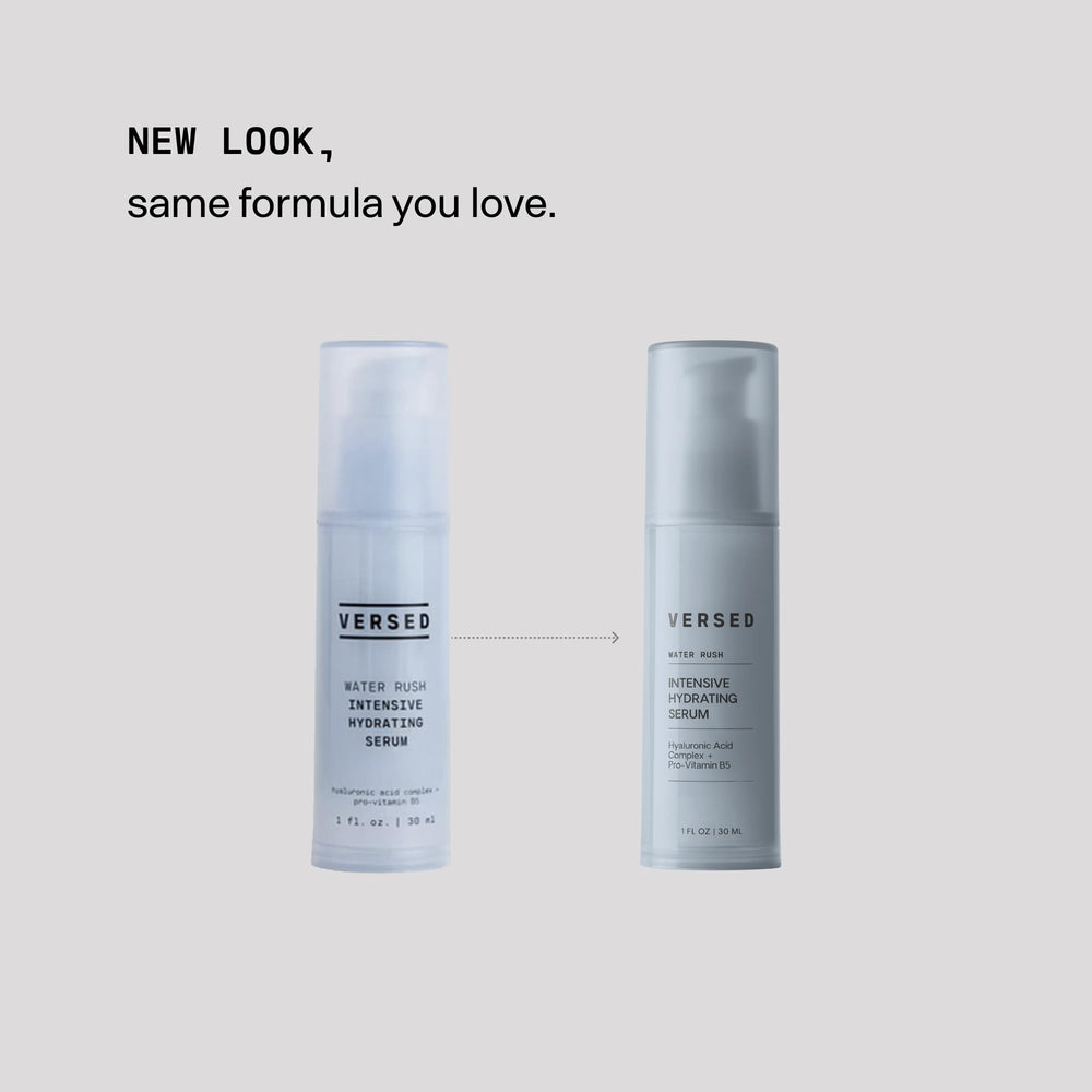 Versed Water Rush: textura ligera que se absorbe rápido