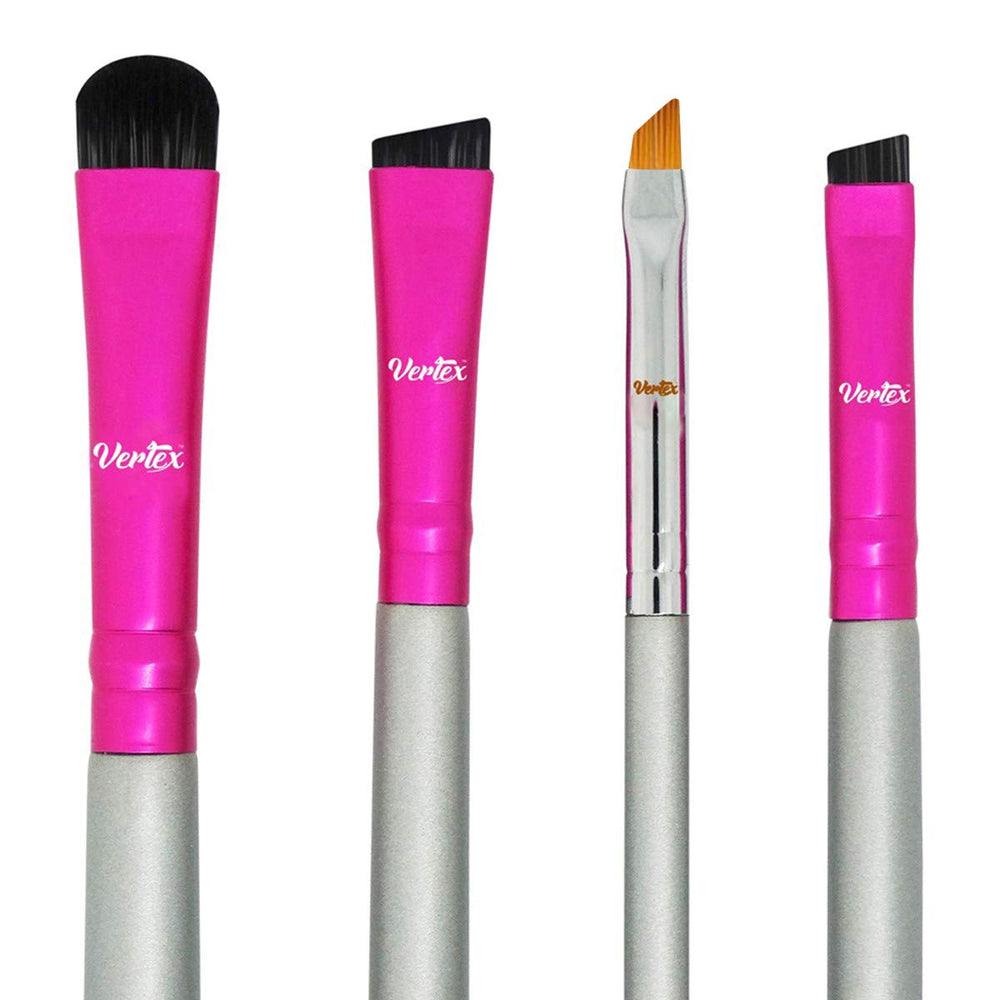 Vertex conjunto cejas angulado fino, definición precisa para trazos realistas