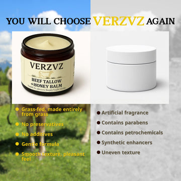 USA-made VERZVZ balm seal highlighting quality craftsmanship.