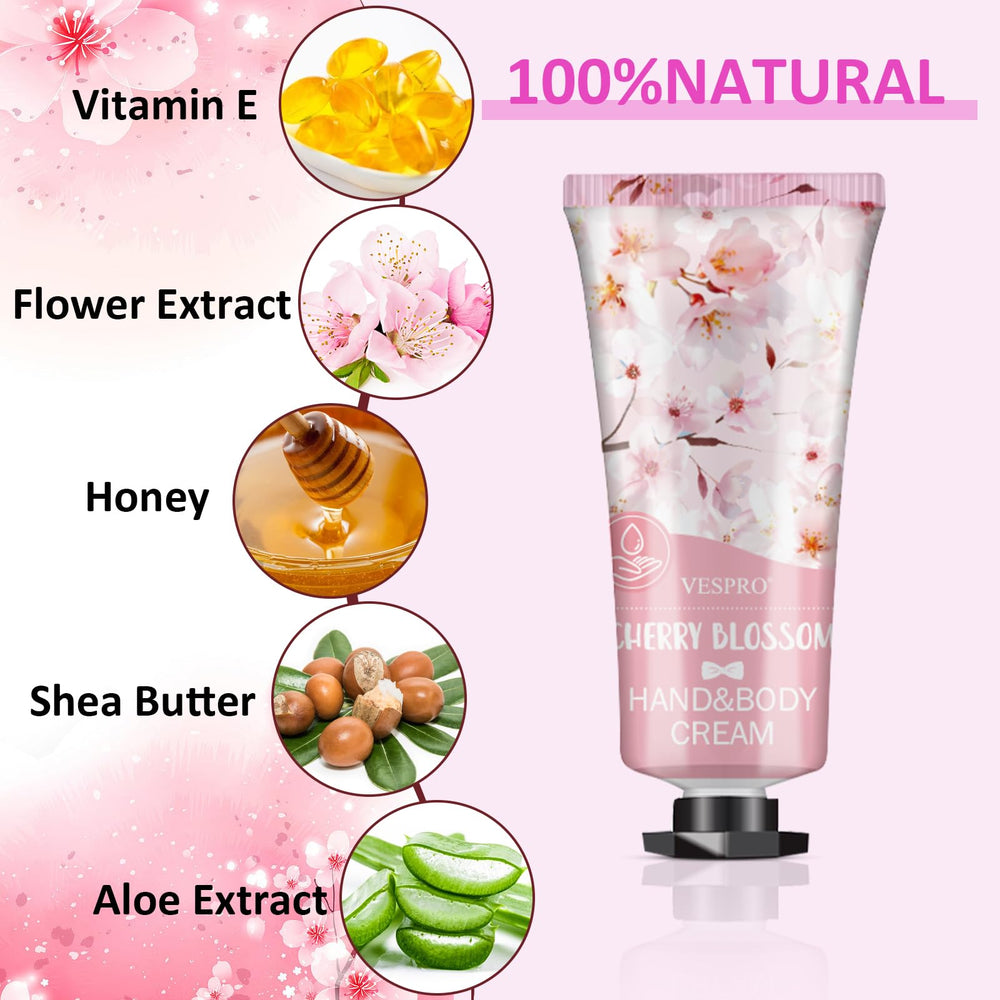 VESPRO hand cream set with assorted scents for gifting and sharing