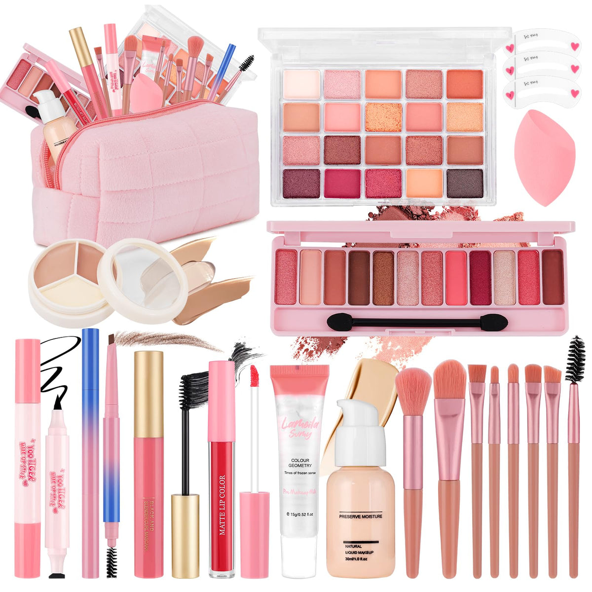 VESPRO primer en kit todo en uno para un acabado suave y natural