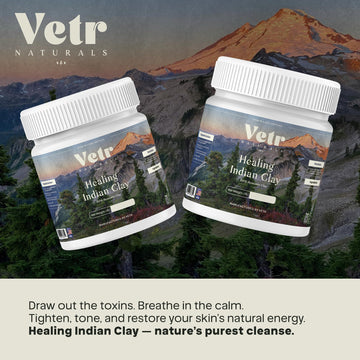 Vetr Naturals Arcilla India bote de 1 libra para uso versátil.
