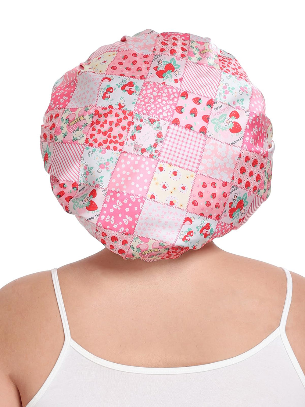 Gorro satén Vettres protege el frizz nocturno y mantiene los estilos