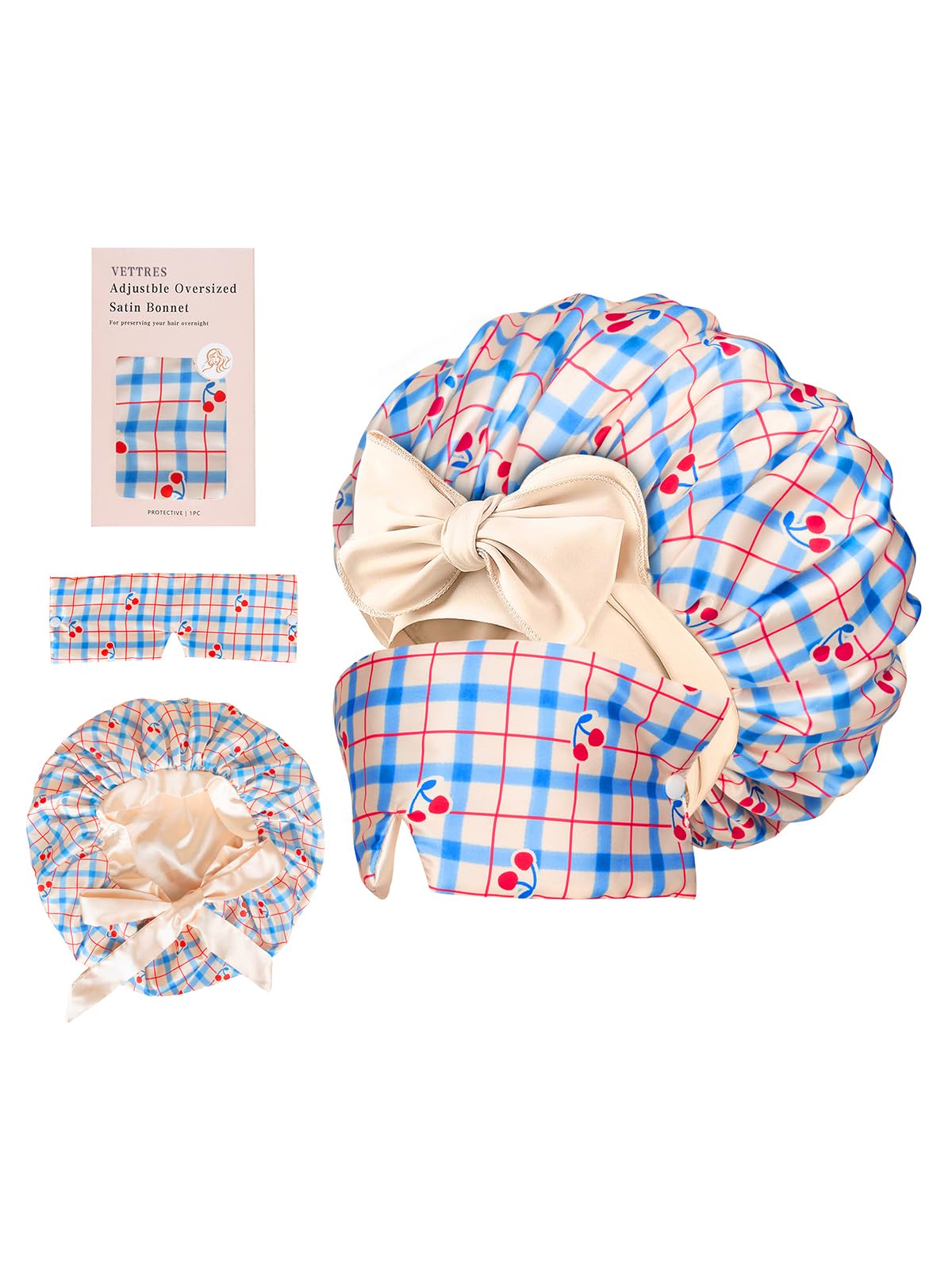 Gorra Vettres con máscara desmontable para dormir o siestas sin complicaciones.