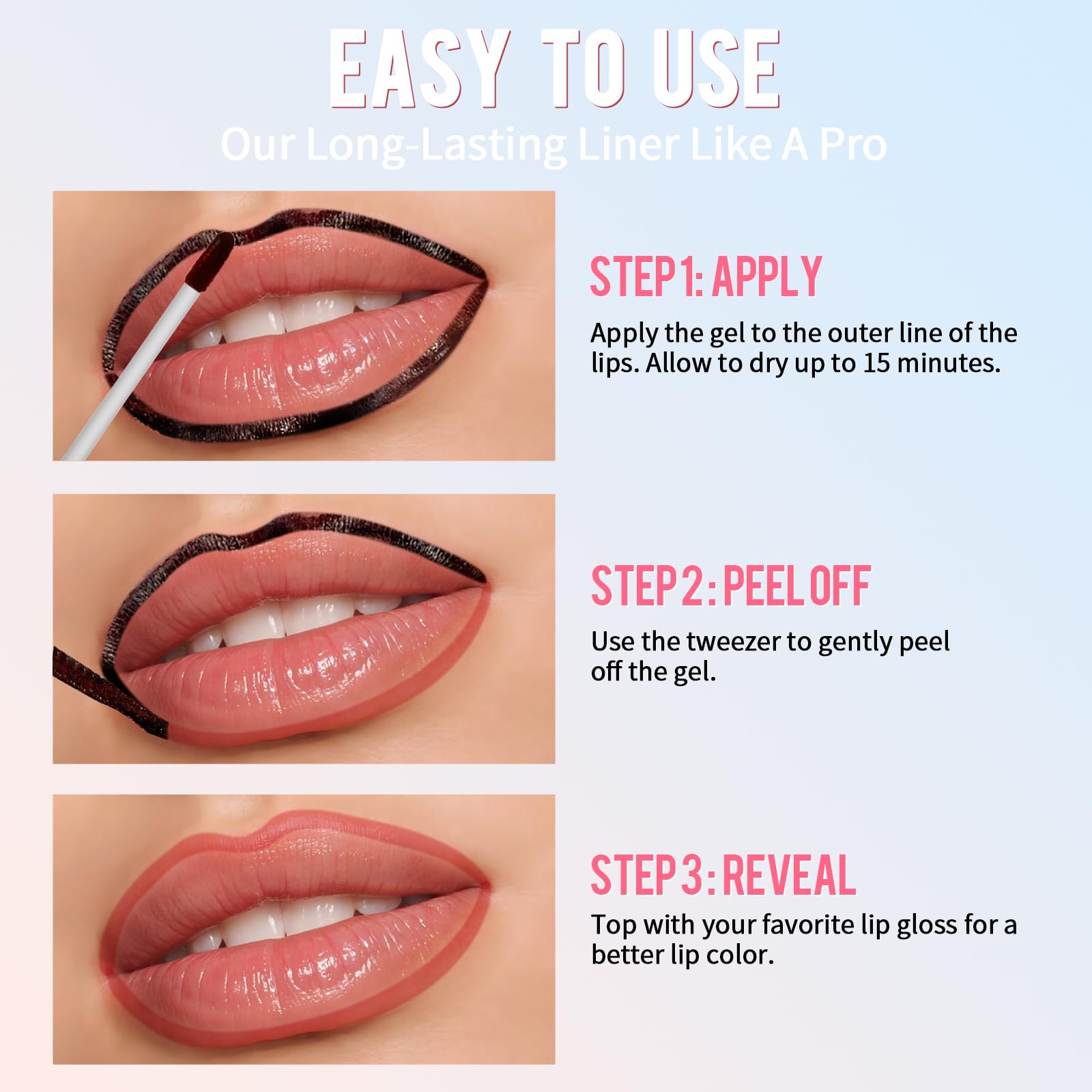 Tinta labial de Vevivia Beauty acabado sedoso que hidrata sin resecar.