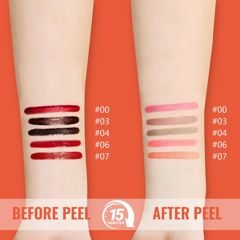 Vevivia Beauty tinte pelable de labios que seca limpiamente