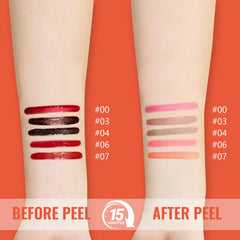 Vevivia Beauty tinte pelable de labios que seca limpiamente