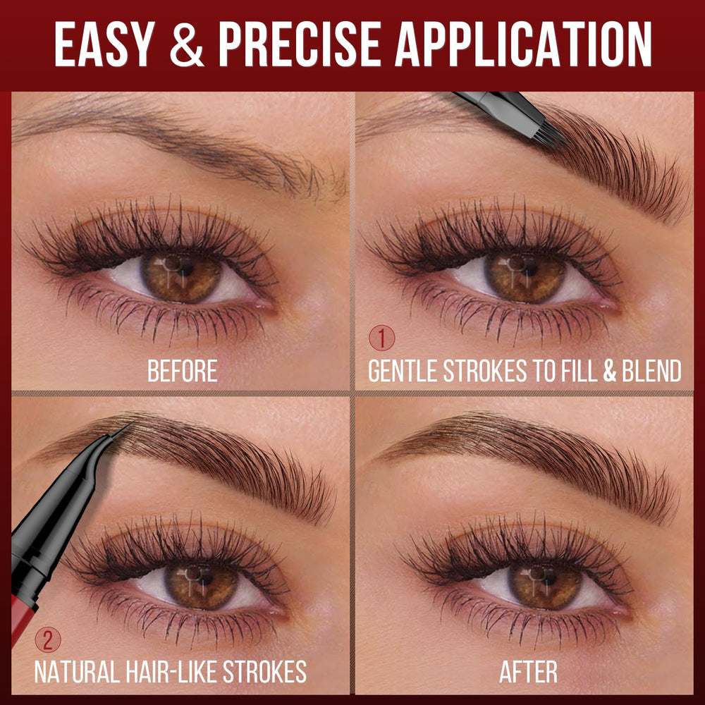 Aplicación rápida y precisa para cejas completas con Vevivia.