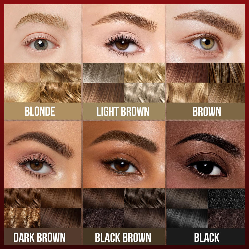 Vevivia cejas tonos adecuados para todo tipo de piel.
