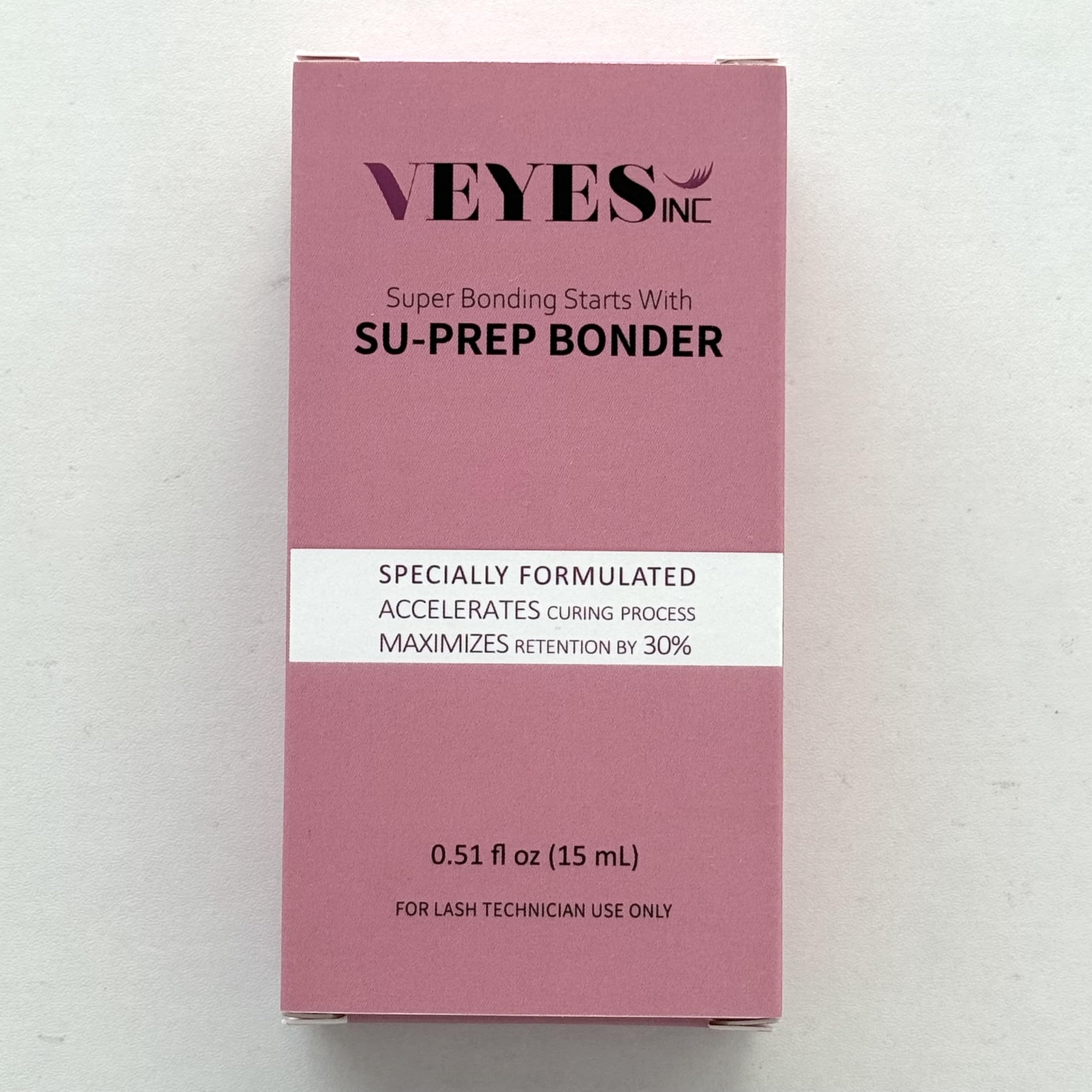 VEYES INC Super Bonder uso profesional en salones.