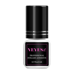 VEYES INC pegamento para pestañas negro 5ml, acabado profesional