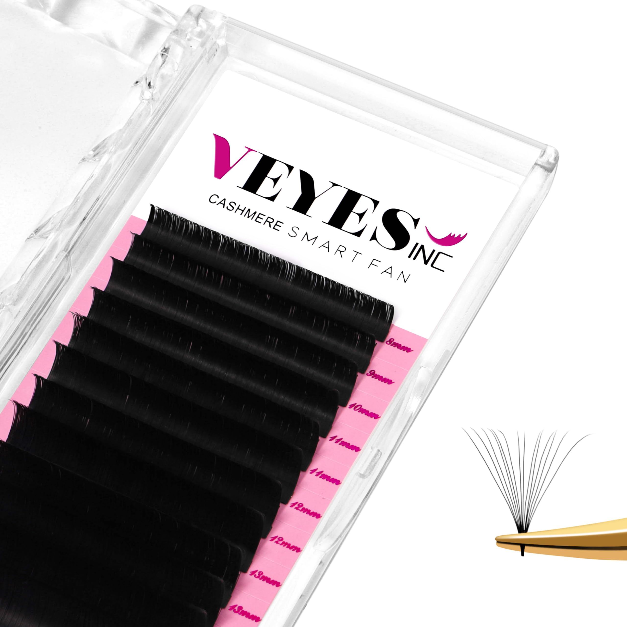 VEYES INC cashmere easy fan tray enables rapid volume fans.