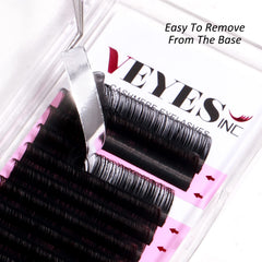 VEYES INC curva J 8-16 mm para volumen natural de pestañas