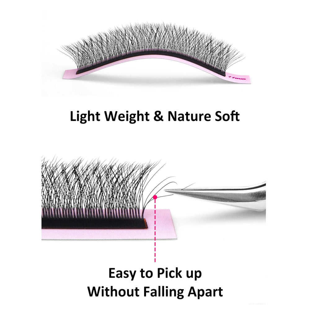 VEYES INC curvatura D de larga duración para un look duradero