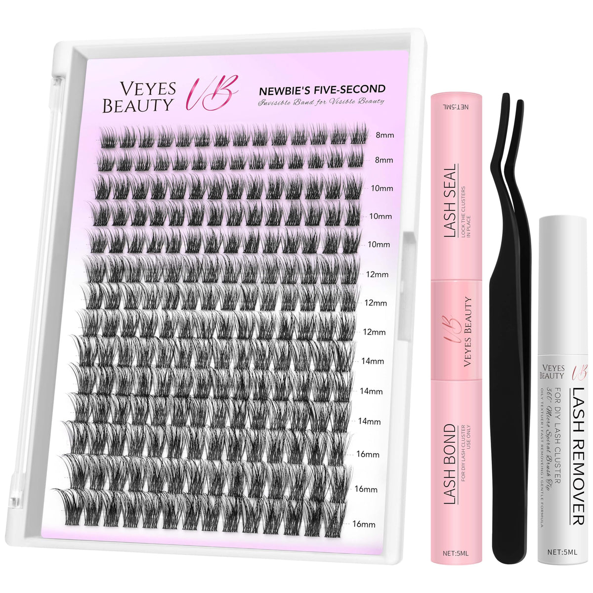 VEYESBEAUTY Dreamy Clúster en bandeja para volumen personalizado