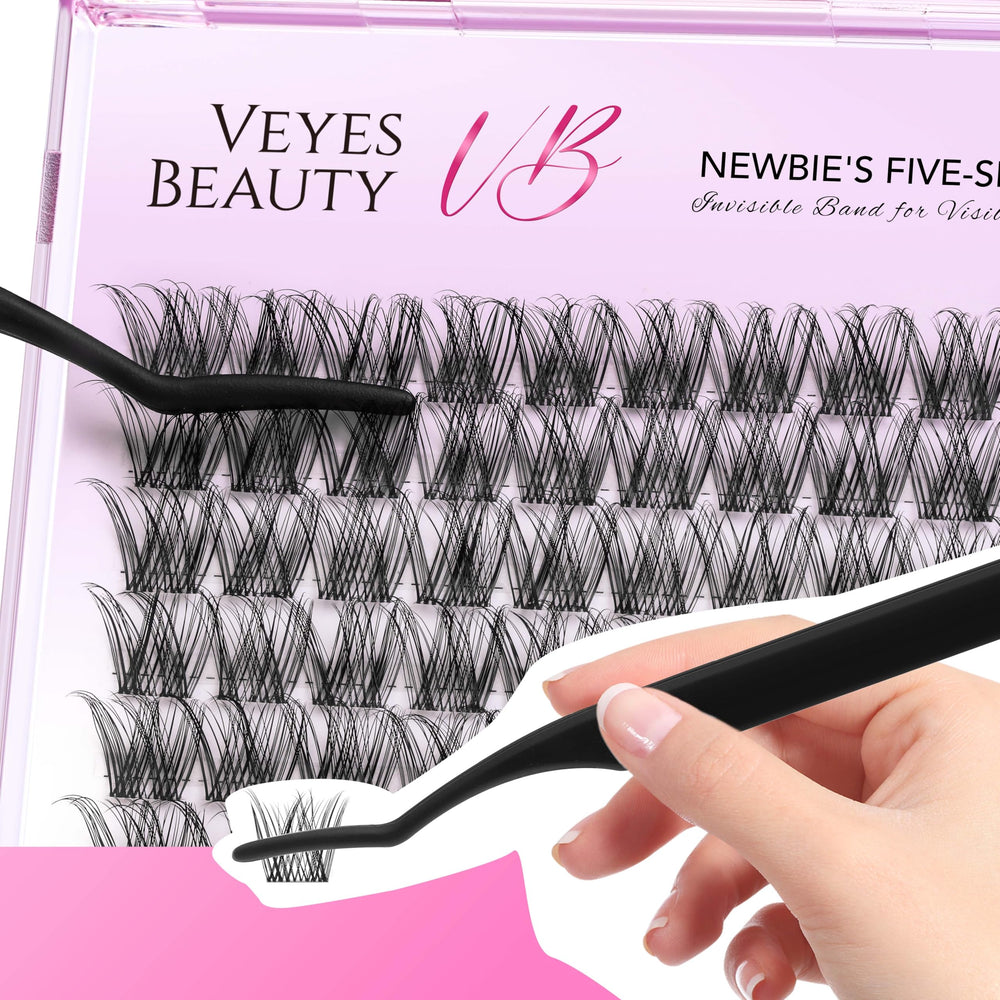 VEYESBEAUTY grupos de pestañas sellador resistente al agua para mayor durabilidad
