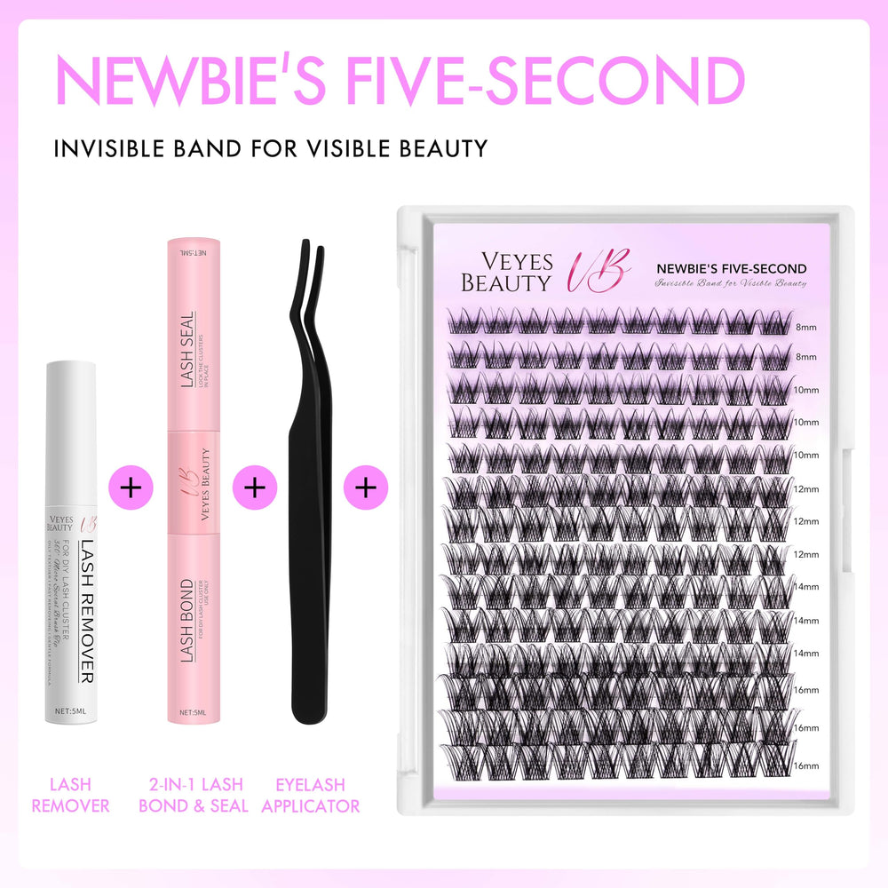 VEYESBEAUTY bandes souples pour cils - confort durable.