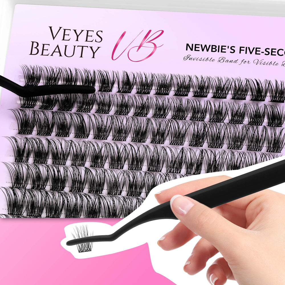 VEYESBEAUTY Ensemble, adhésif et scellant pour une tenue durable.