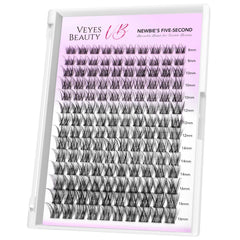 VEYESBEAUTY LuxeBold conjuntos de pestañas 8-16 mm para volumen personalizado