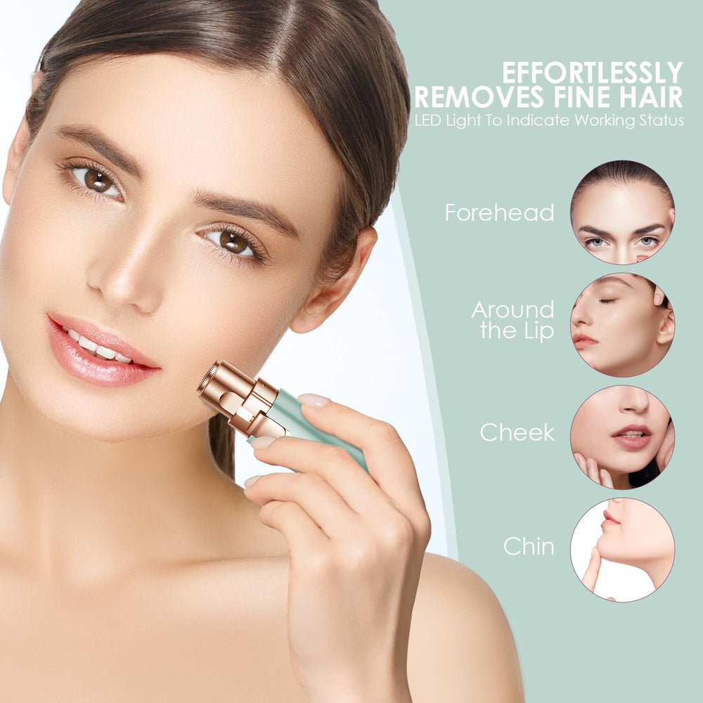VG VOGCREST Afeitadora facial portátil para retoques rápidos.