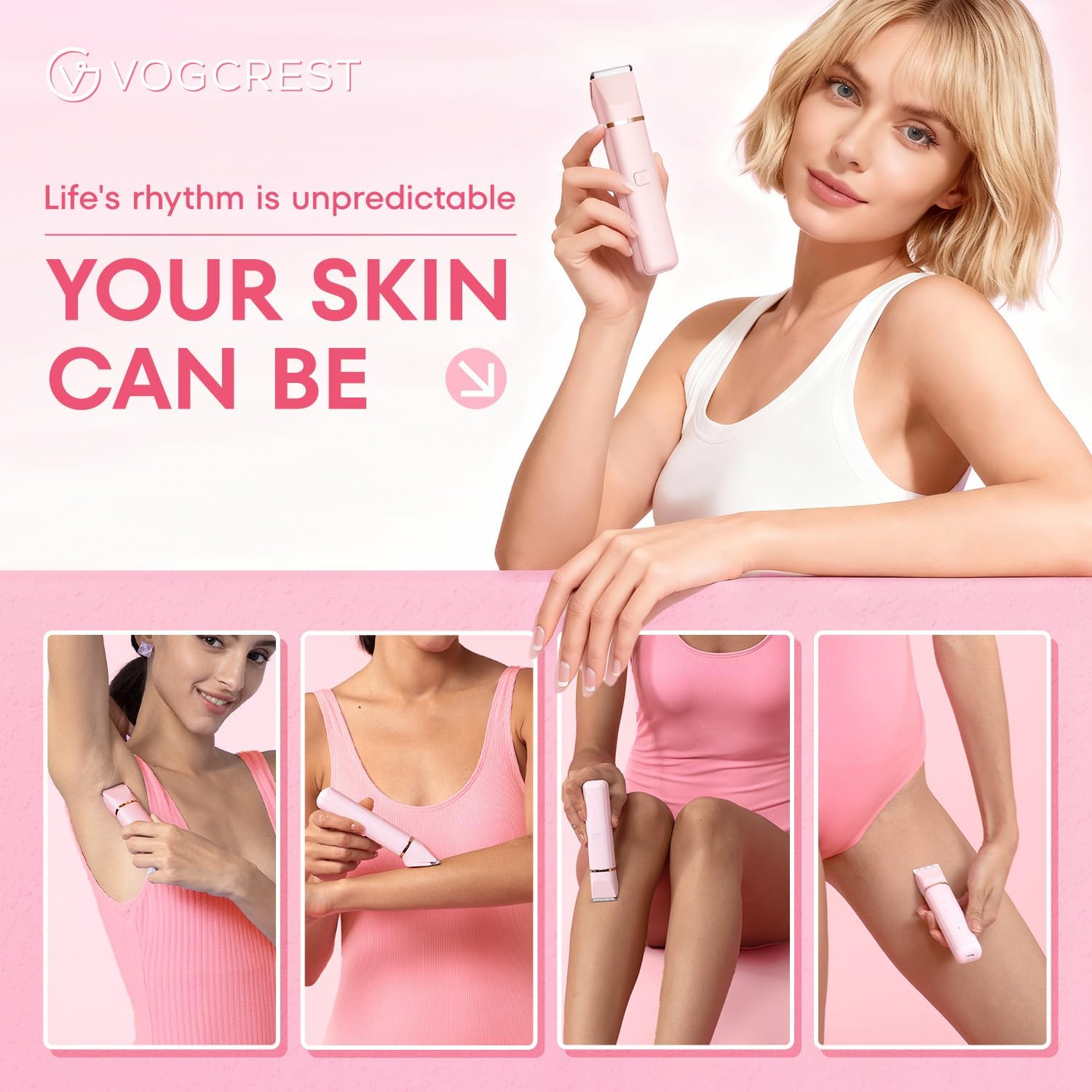 VG VOGCREST cuidado corporal femenino para zonas íntimas
