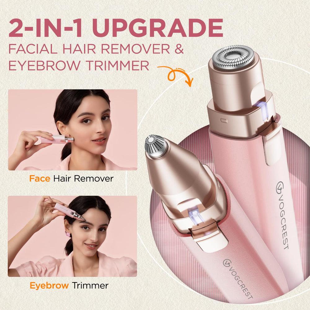VG VOGCREST con luz de precisión para vello facial