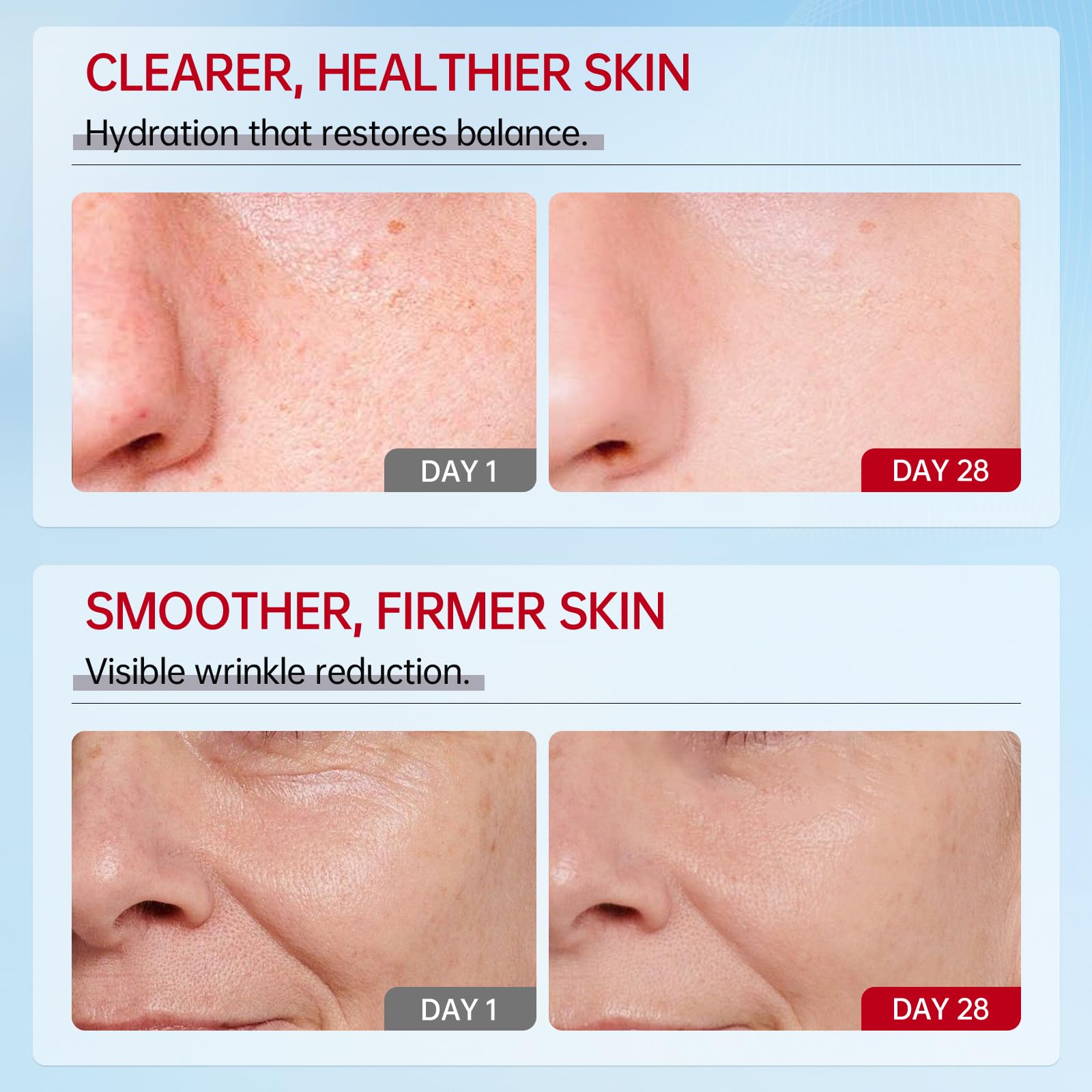 VGO antioxidants and peptides with Vitamin E for potential anti-aging support.