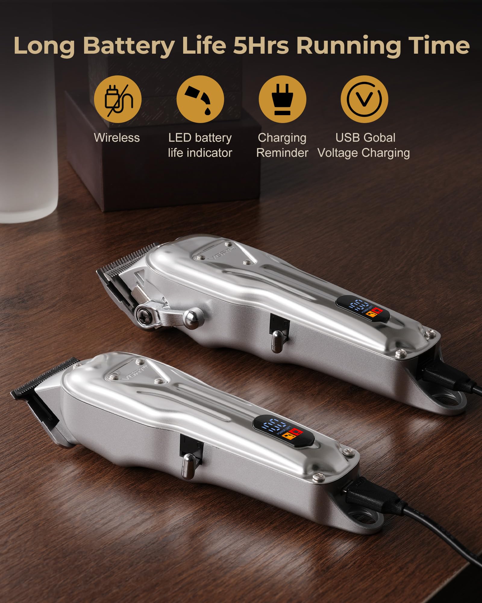 Accesorios y guías de VGRPRO para diferentes longitudes de corte.