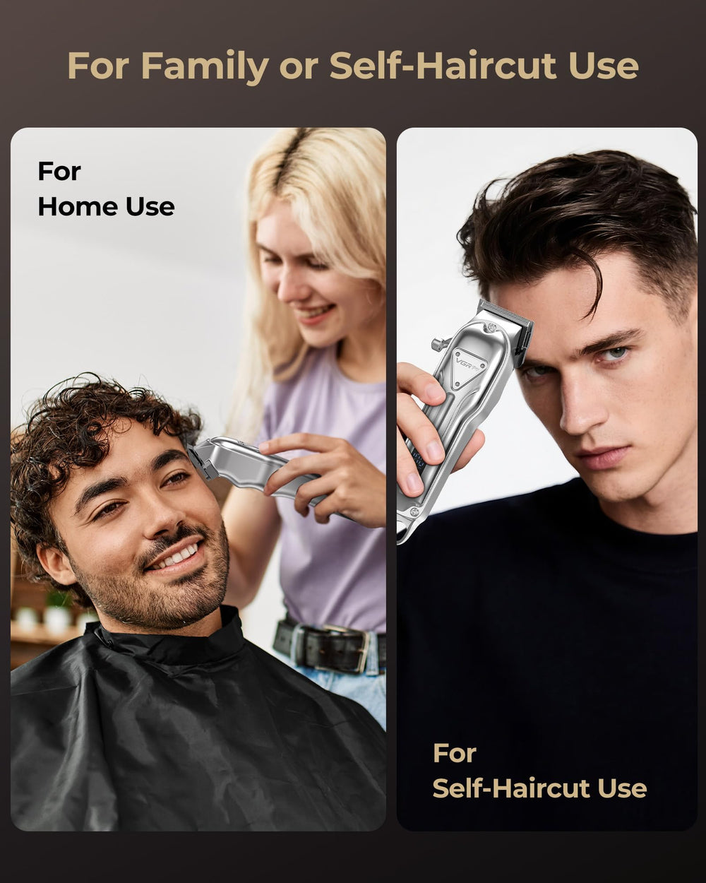 Corte suave para toda la familia con VGRPRO y mínimo ruido.