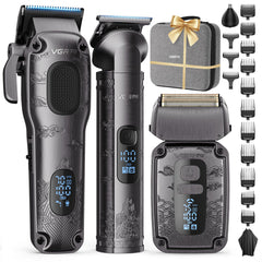 VGRPRO set cortepelo profesional en casa, precisión de corte