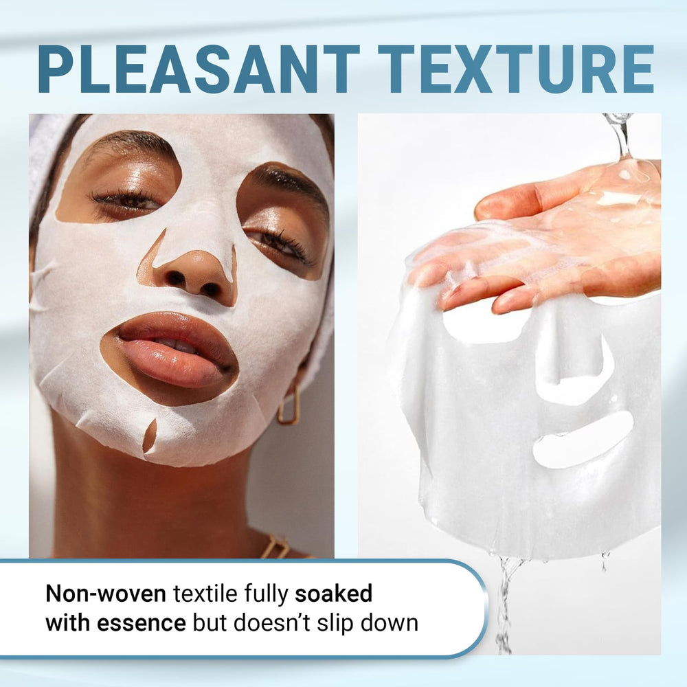 Experiencia de spa en casa con mascarillas VIABEAUTY para relajación facial