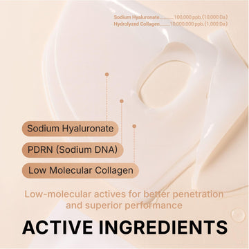 VIABEAUTY Ingredientes PDRN Hialuronico Niacinamida: hidratación equilibrante