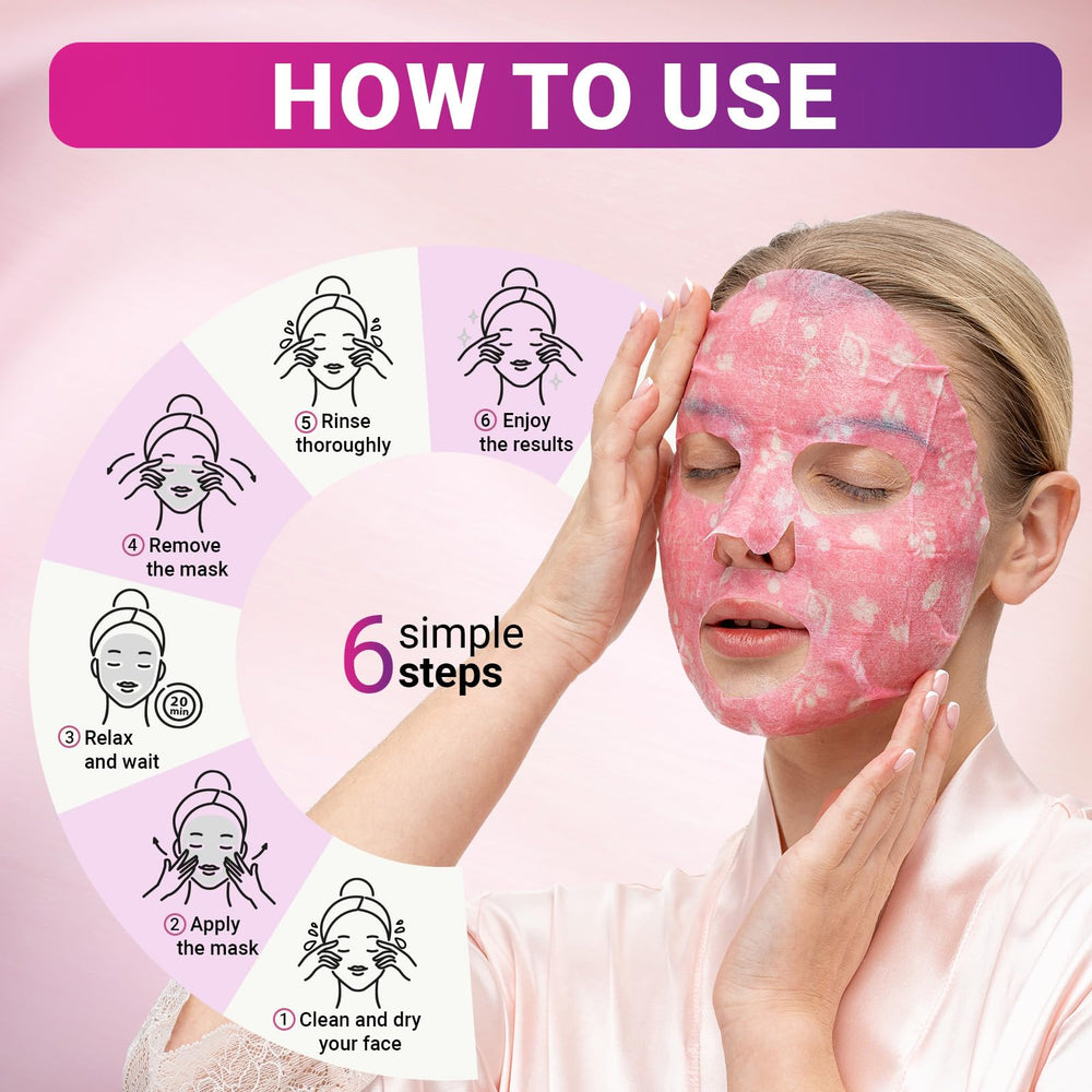 VIABEAUTY mascarilla hoja arándano, sensación fresca y antioxidante.