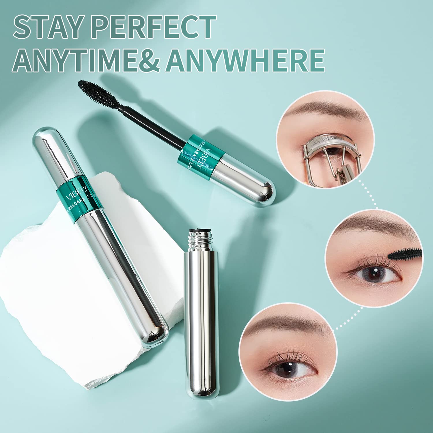 Envase elegante de VIBELY Mascara ideal para regalo