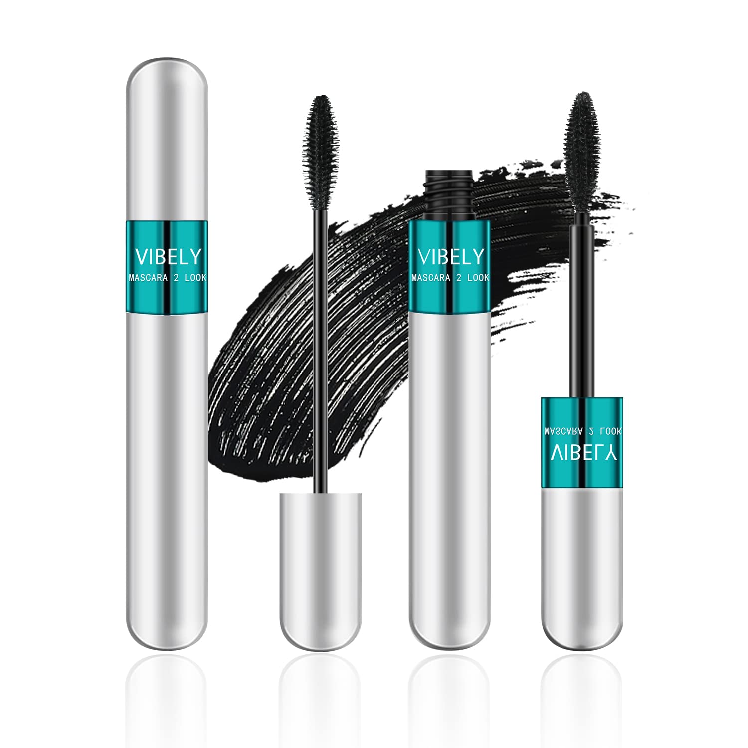 Look nocturno intenso con VIBELY Mascara para una mirada impactante
