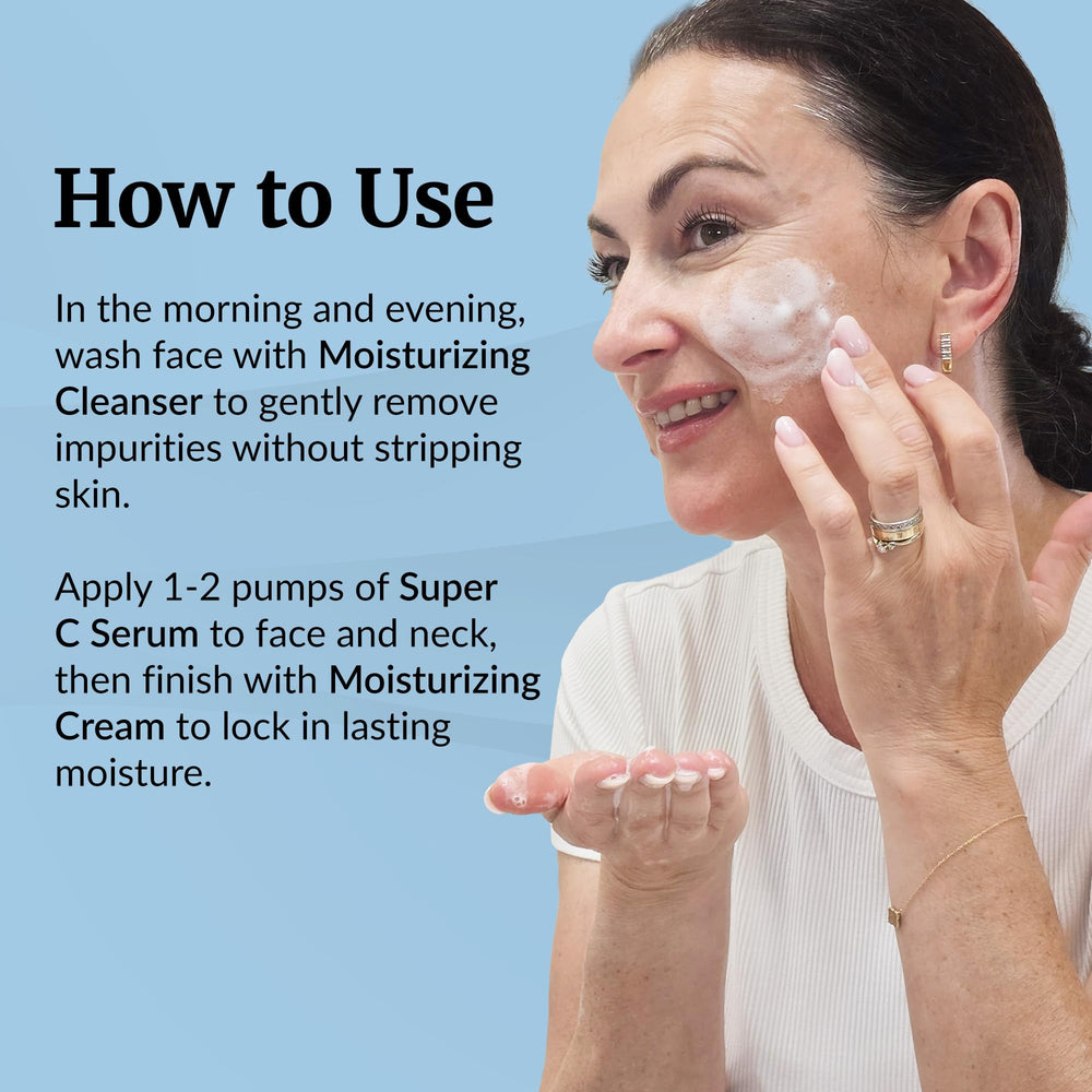 Crema Hidratante ligera de Vibriance, absorción rápida para piel suave y humectada.