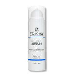 Sérum Rétinol Vibriance, bouteille prête pour la routine nocturne et peau sensible.