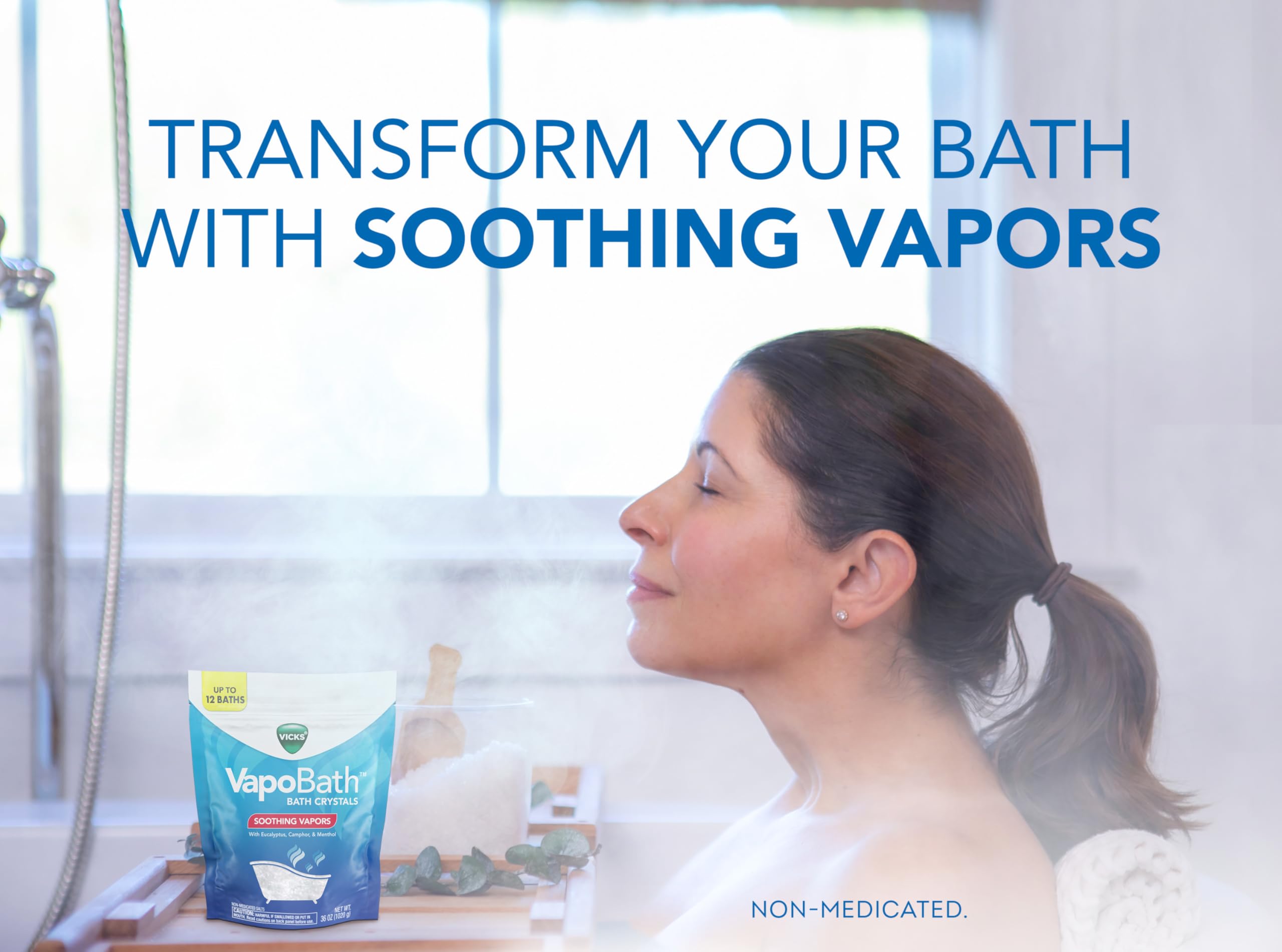 Vicks VapoBath: vapores reconfortantes para la experiencia en bañera