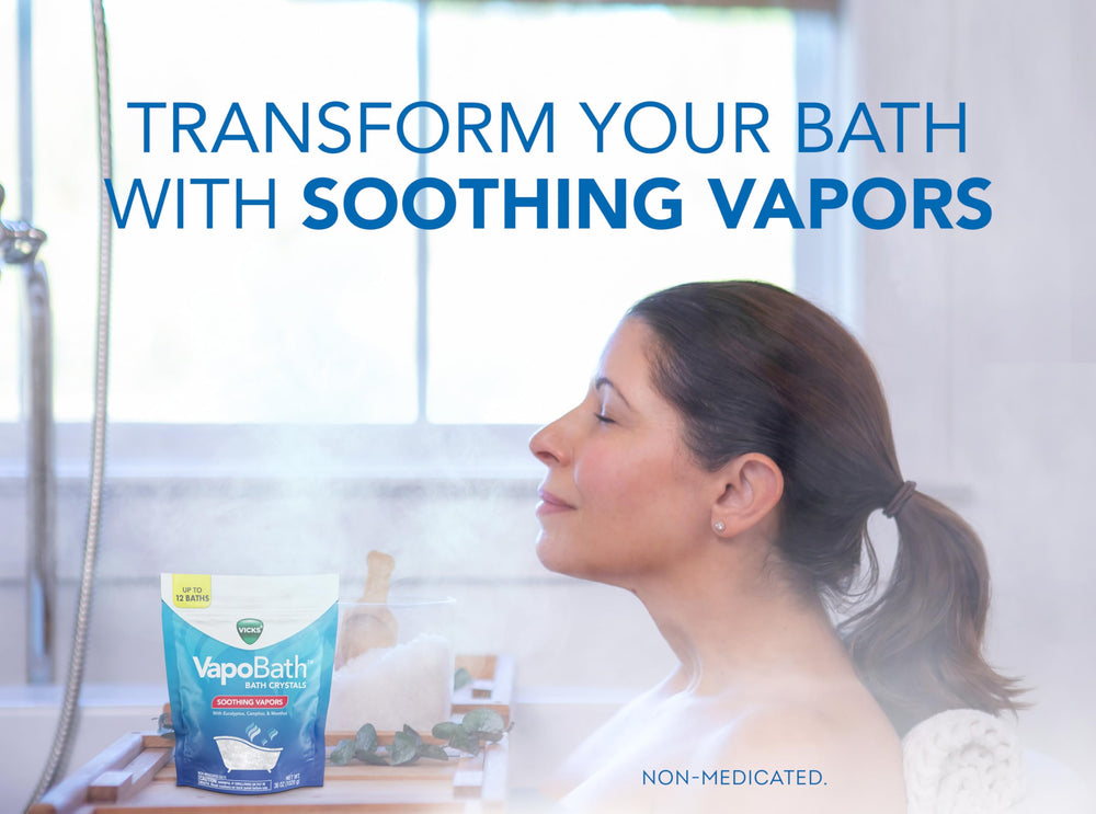 Vicks VapoBath: vapores reconfortantes para la experiencia en bañera