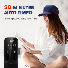 Dispositivo láser Viconor para crecimiento capilar en casa.
