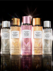 Victoria's Secret Alas Radiantes Notas de fondo, Sándalo de Madagascar y Ámbar cremoso.