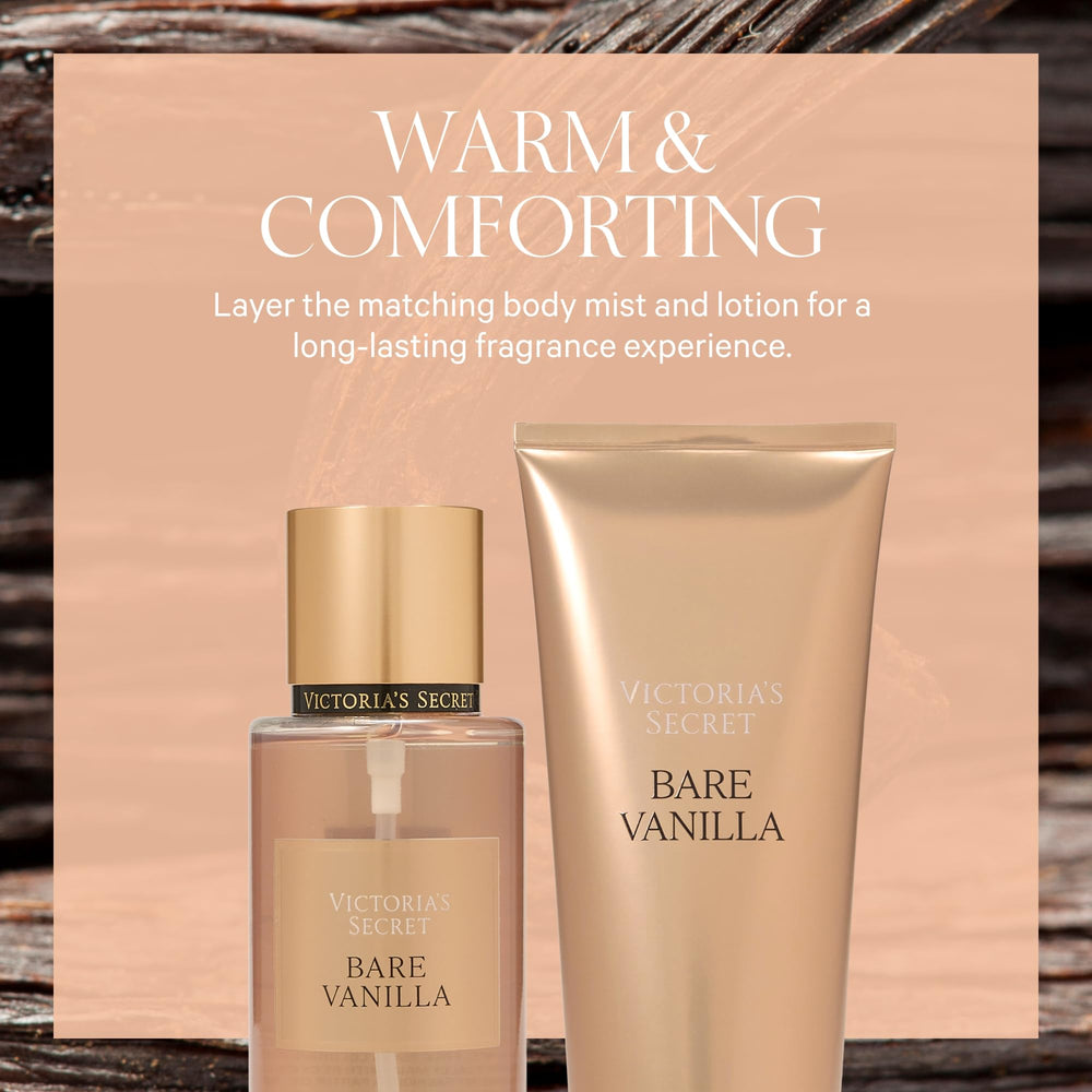 Victoria's Secret Bare Vanilla Loción, olor dulce para una sensación envolvente.