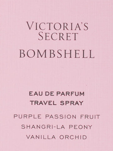 Bombshell en tamaño de viaje, perfecto para bolsos y salidas.