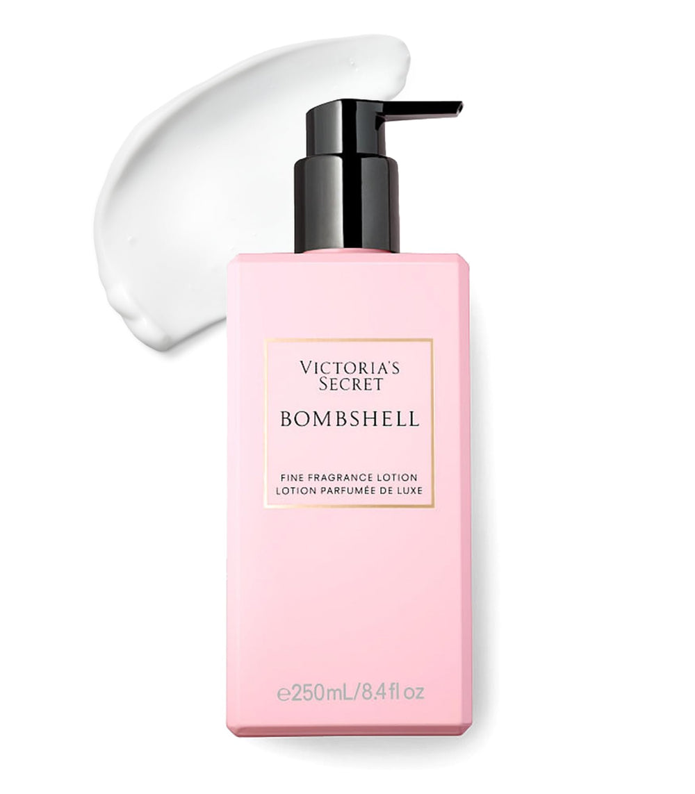Victoria's Secret Bombshell frasco de loción corporal para piel suave
